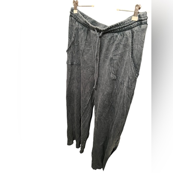 Three Bird Nest Pants - Three Bird Nest Wide Leg Pant - New Navy